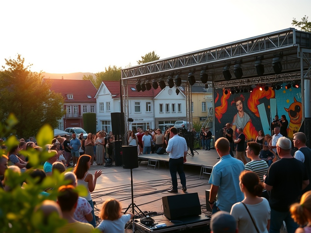 Jarosław inauguruje sezon turystyczny na Podkarpaciu - barwny korowód na Rynku Miejskim.